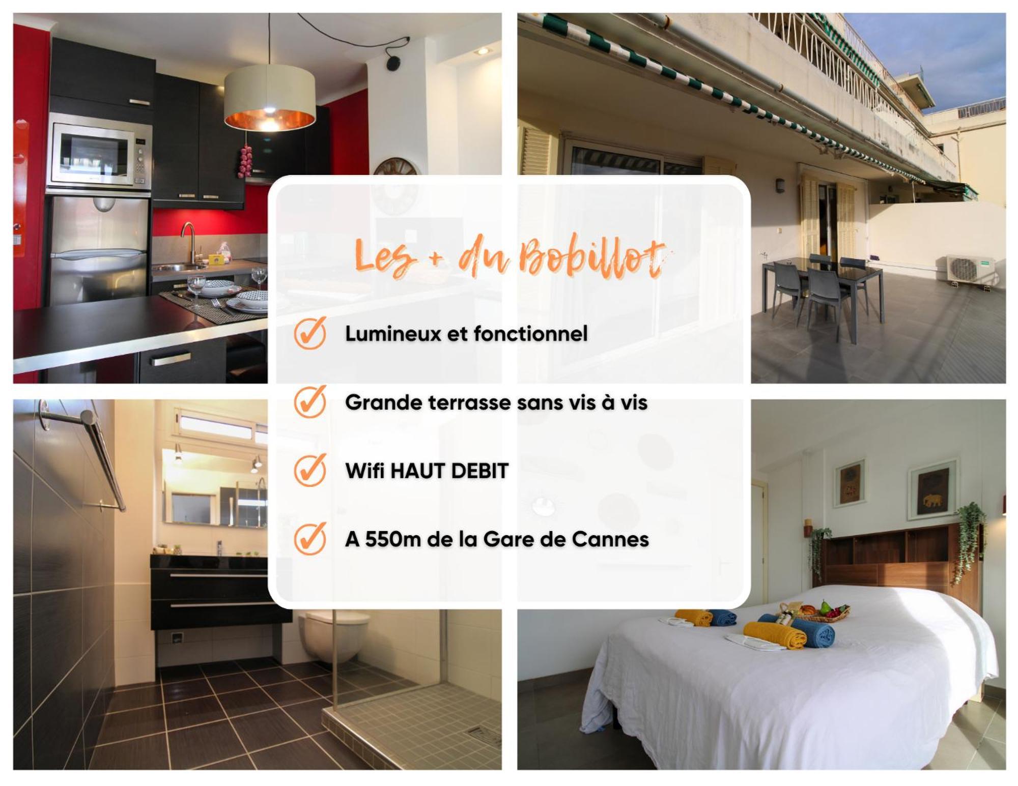 Le Bobillot By Apirent #Central #Terrasse #Wifi #Clim Кан Екстериор снимка
